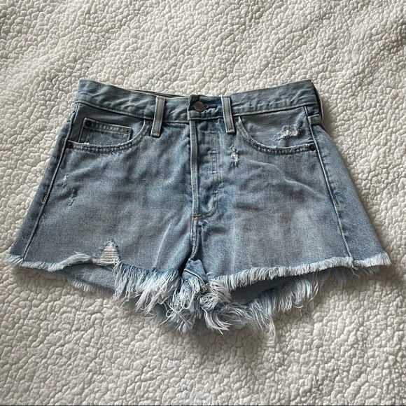 Denim Forum Pants - Denim Forum The Ex Boyfriend Short Light Wash